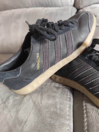 Adidas Hamburg Zapatillas Negras.