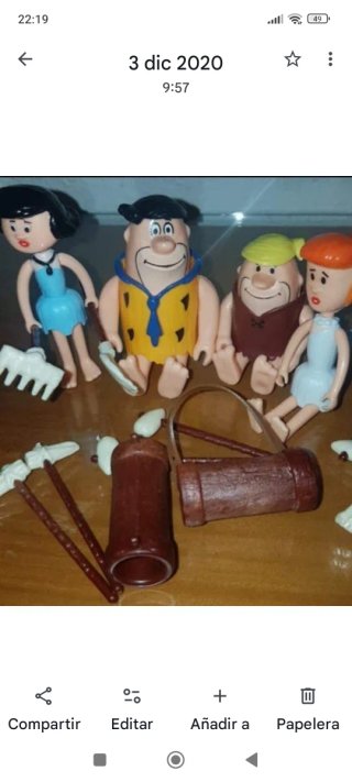 Los Picapiedra 1983 Figuras