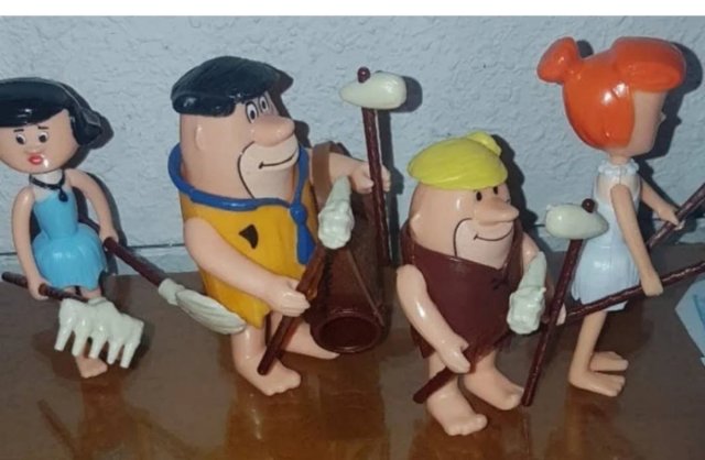 Los Picapiedra 1983 Figuras