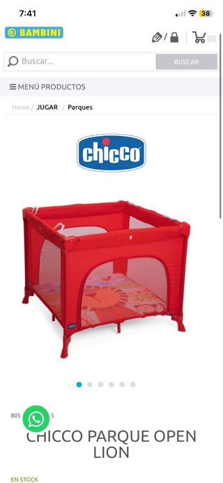 Parque infantil Chicco Open Lion