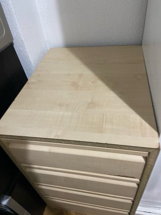2 Cómodas Beige Madera