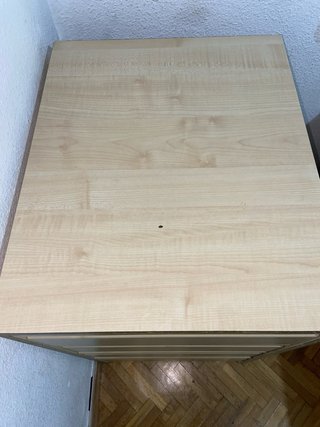 2 Cómodas Beige Madera