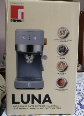Cafetera Espresso Bergner Luna 1100W