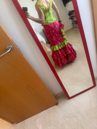Traje Flamenca Dos Piezas