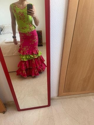 Traje Flamenca Dos Piezas