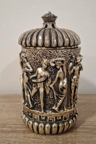 Juego Antiguo Encendedor y Cenicero