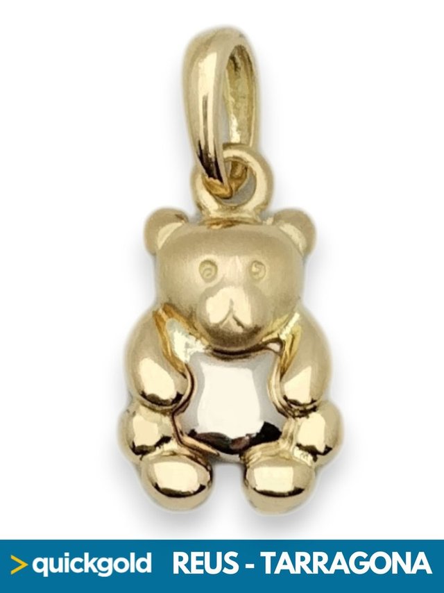035-03-00667 COLGANTE ORO DE 18K OSO 2.19GR.