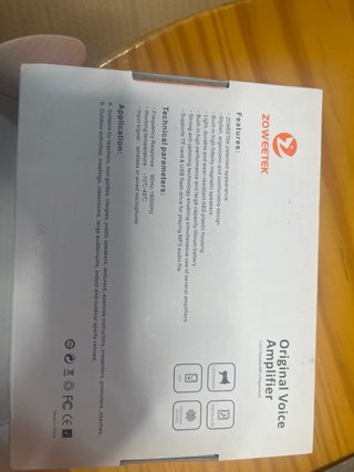 Amplificador de Voz ZOWEETEK