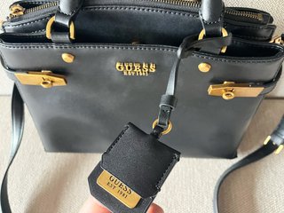 Guess Bolso de mano con logotipo (como nuevo)