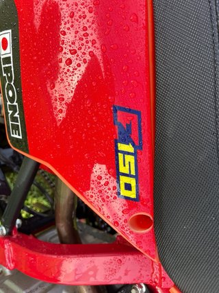 Pitbike YCF 150F Edición Especial Roja