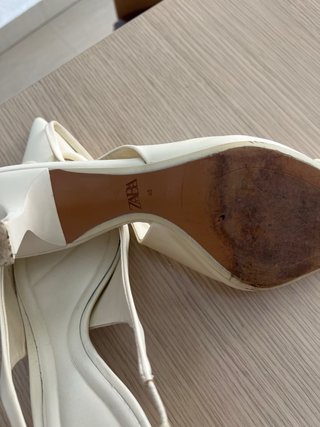 Zapatos Zara Beige Talla 40