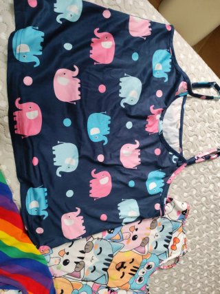 Camisetas tirantas estampadas