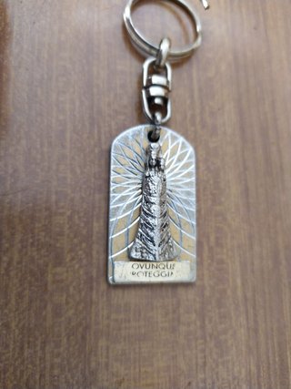 Portachiavi Medaglia Religiosa Vintage collezione
