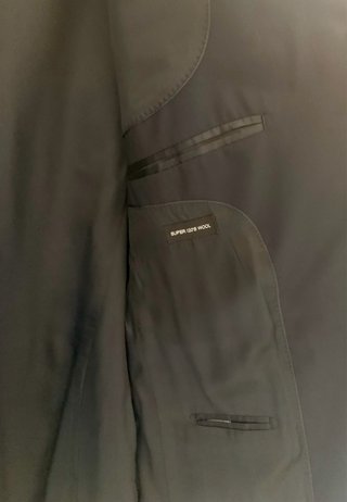 Americana Massimo Dutti Talla 52 Azul