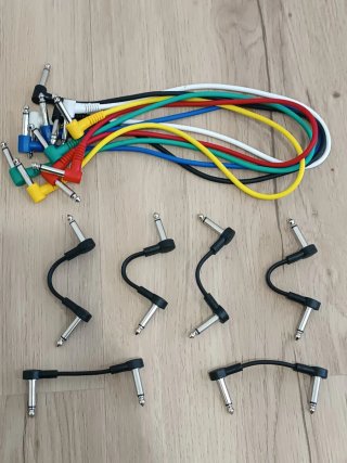 Pack Cables Jack Guitarra Eléctrica Latiguillos