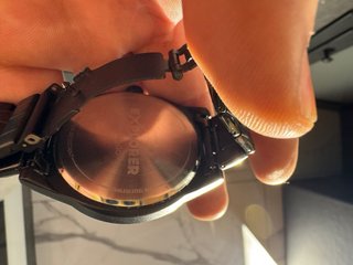 Orologio Explorer Uomo Nero Acciaio