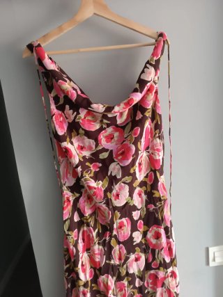 Vestido floral Mango Talla L