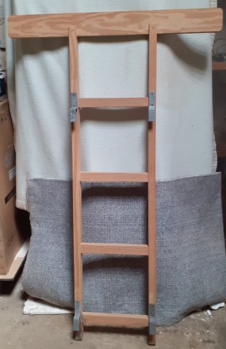 Escalera Pino Norte para Litera