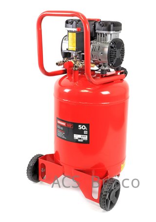 Compresor de Aire Silencioso Vertical 50L - 2 Hp - 09340 - Mader