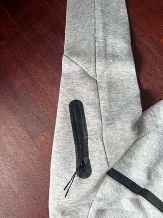 Nike Tech Fleece gris completo, talla M