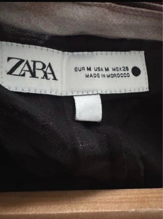 Falda Zara vuelo estampado