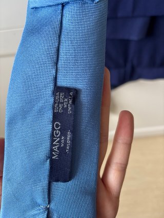 Traje azul