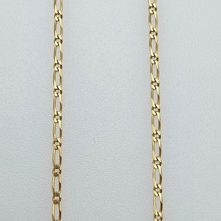 Cadena de Oro 18K Cartier, Fígaro 1x1, 5,4gr, 46cm