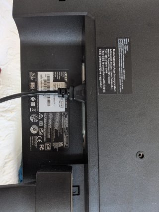 Monitor Acer KG211 - Pantalla Rota