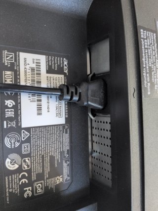 Monitor Acer KG211 - Pantalla Rota