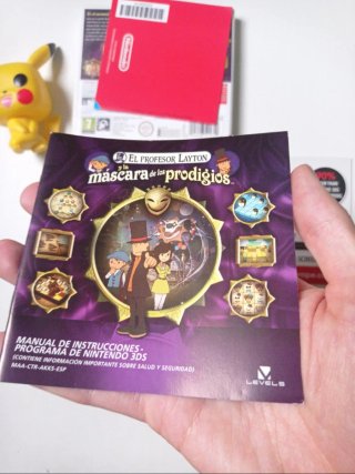 Profesor Layton Máscara Prodigios 3DS completo