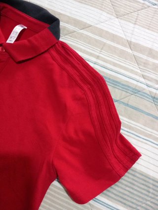 Polo Adidas Rossa Tg S