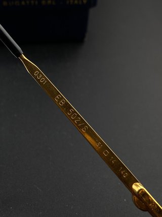 Monturas de Gafas de sol Vintage Bugatti EB Aviato