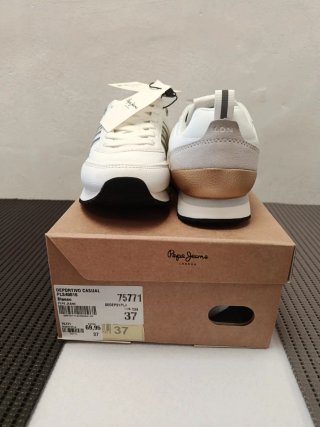 Zapatillas Pepe Jeans Blancas Nuevas. Talla: 37