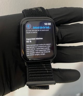 Apple Watch SE Negro/Plata 44mm