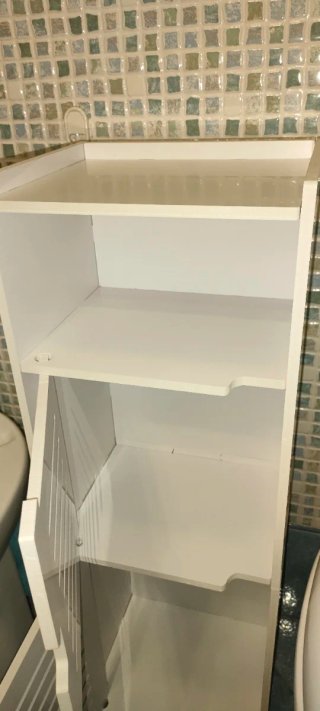 Mobiletto bagno bianco