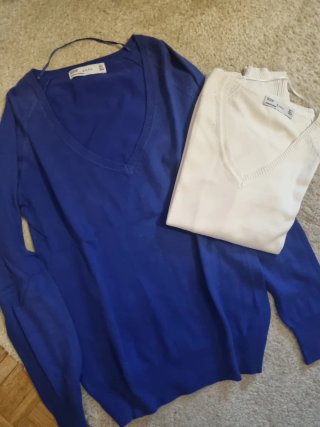 Lote 2 Maglioni Zara Manica Lunga