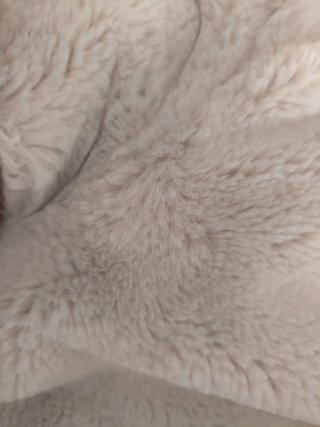 Abrigo peluche Zara