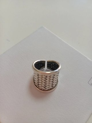 Anillo Plata Trenzado