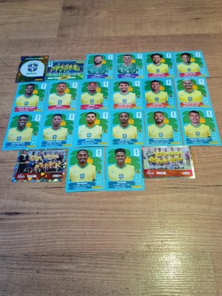 Cromos Selección BRASIL Mundial 2026. COMPLETA