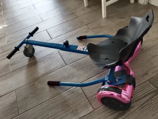 Hoverboard Kart Azul y Rosa