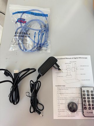 Microscopio Digital 4K YIZHAN HDMI USB 48MP