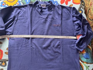 Sudadera Reebok cuello alto morada Talla L
