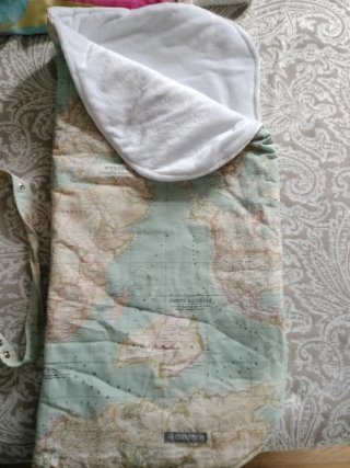 Saco + mantita convertible bebé con bolsa