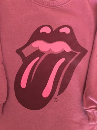 Vestido sudadera Rolling Stones niña