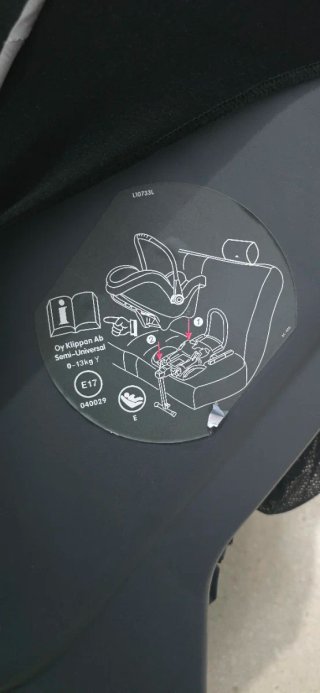 Silla de coche Klippan Grupo 0