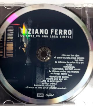 CD DVD Tiziano Ferro Best Of