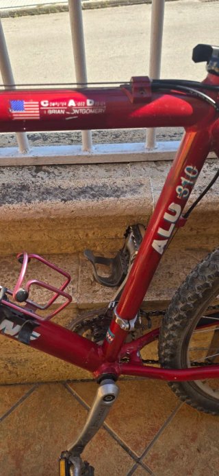 Bicicleta de montaña cuadro de aluminio