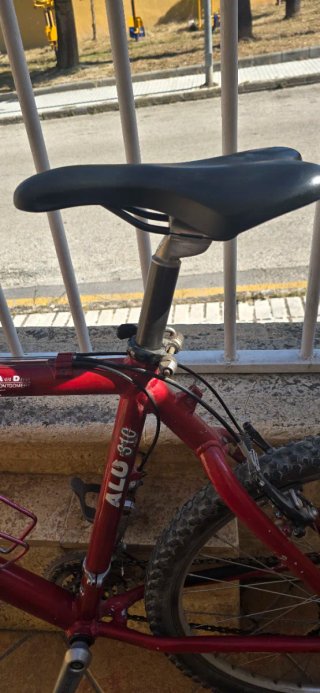 Bicicleta de montaña cuadro de aluminio