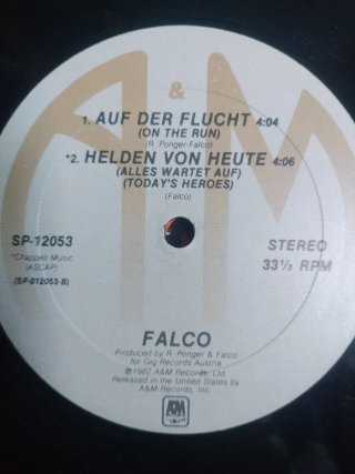 Falco - Der Kommissar 12 EP Vinilo