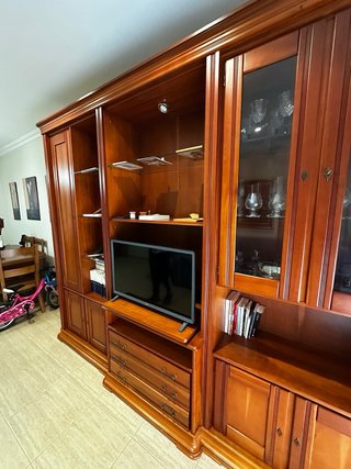 Mueble de salón de madera